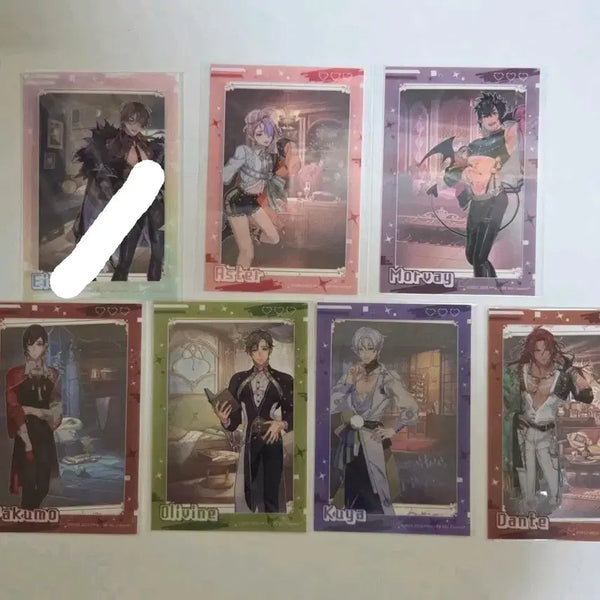 [BUNJANG] Nukainival Clear Card & Character Background Postcard Set / 누카니발 클리어카드 + 각 캐릭터별 배경 엽서