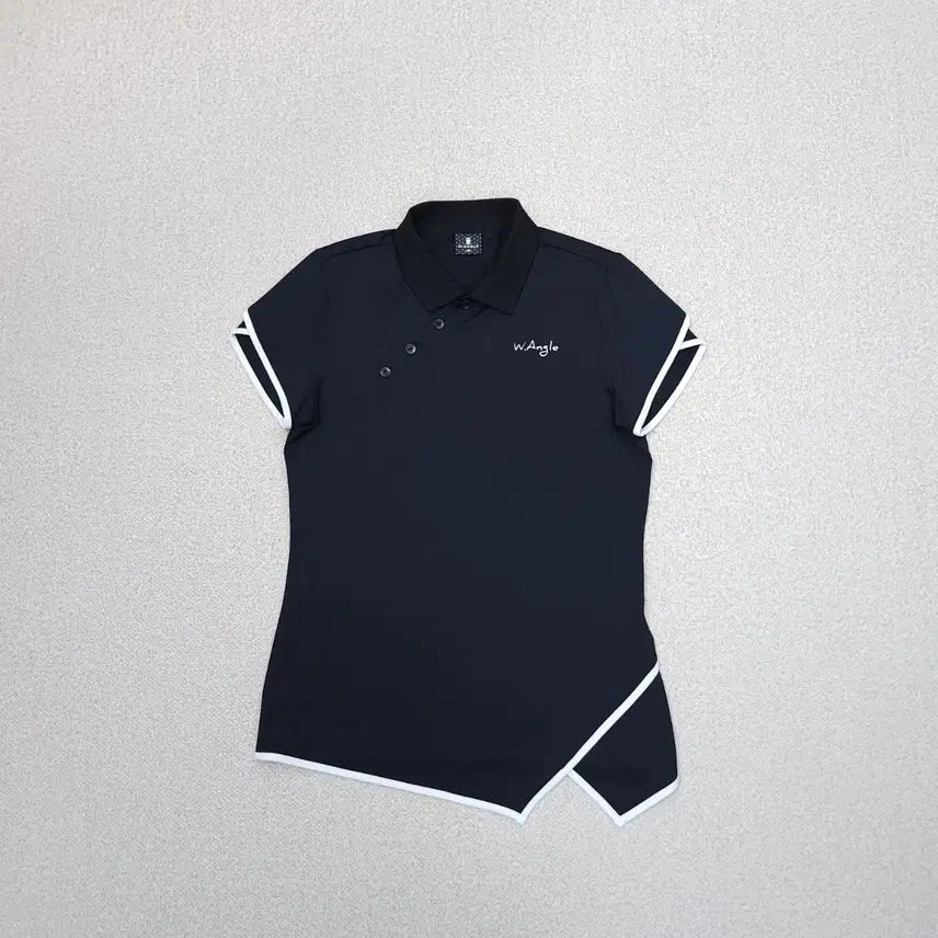 [BUNJANG] Wide Angle Women's Short Sleeve Polo T-Shirt Golf Wear / (90)와이드앵글 여성 반팔 티셔츠 카라티 골프웨어 W4625