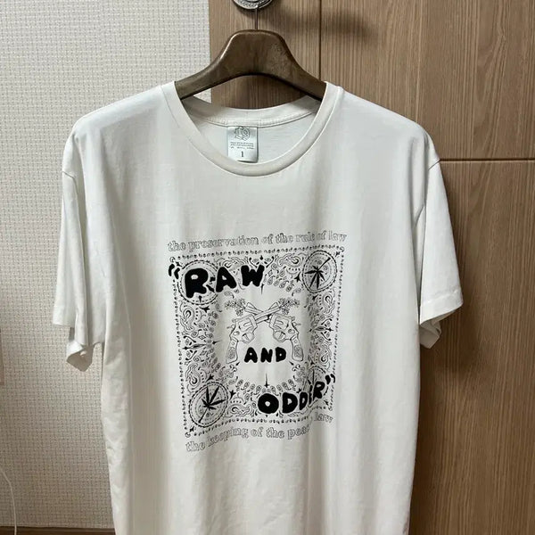 [BUNJANG] L9 Short Sleeve T-Shirt (White/Black) Bundle Set / [1사이즈] L9 반팔 티셔츠 흰/검 일괄판매