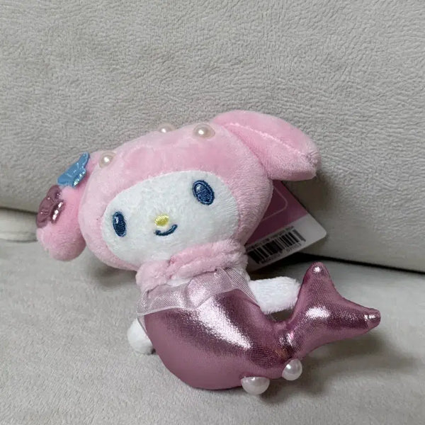 [BUNJANG] Sanrio My Melody Mermaid Charm Doll / 산리오 마이멜로디 인어 키링 인형