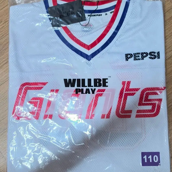 [BUNJANG] Lotte Giants Pepsi Hockey Jersey 110 / 롯데자이언츠 펩시 하키티 110