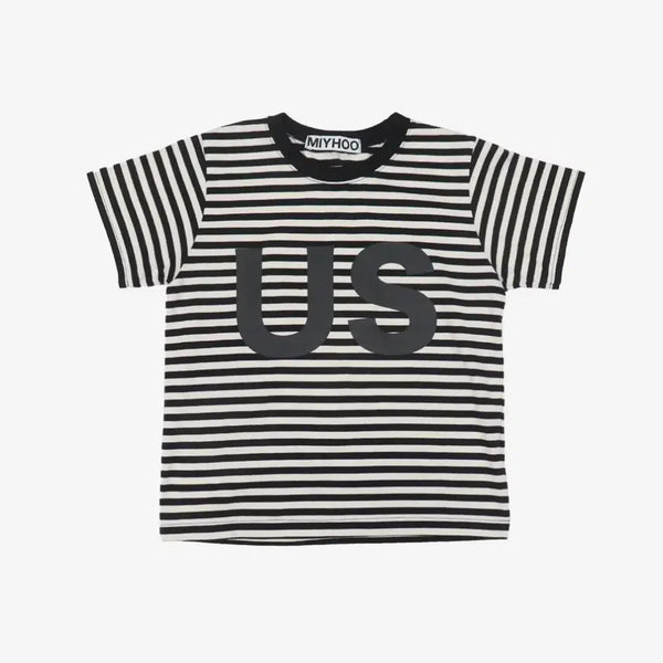 [BUNJANG] MIYAHU US TEE (Stripe) / [새상품] 미와이후 US TEE (STRIPE)
