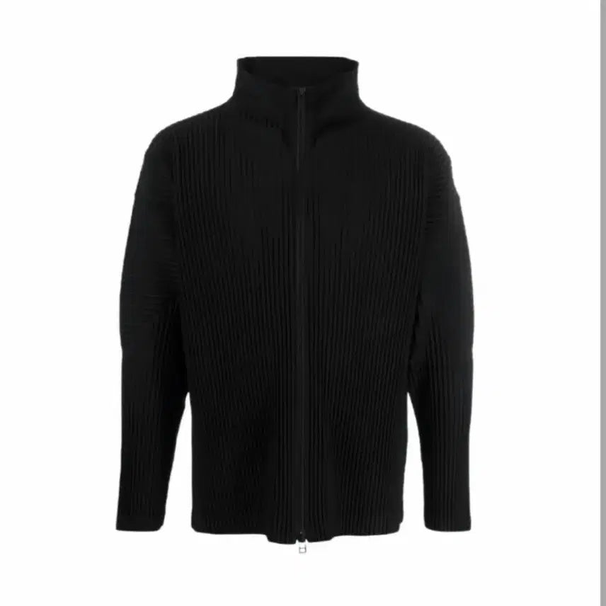 [BUNJANG] Homme Plissé Issey Miyake Zip-Up Jacket Black Size 4 / [새상품] 옴므플리세 집업 26년 8월 블랙 4사이즈