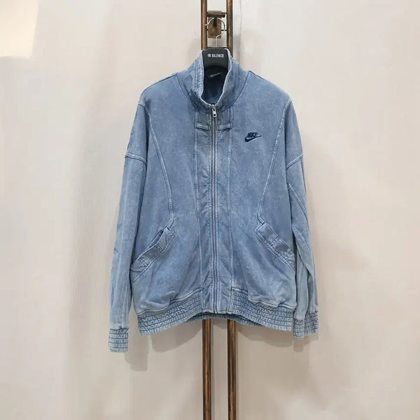 [BUNJANG] Nike Reissue Knit Wash Jacket Medium Blue / (JJ31000)나이키 리이슈 니트 워시 자켓 중청 95(M)