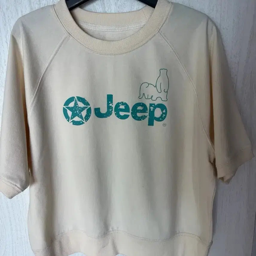 [BUNJANG] Oversized Short Sleeve Sweatshirt T-shirt / 반팔 맨투맨 (새상품)