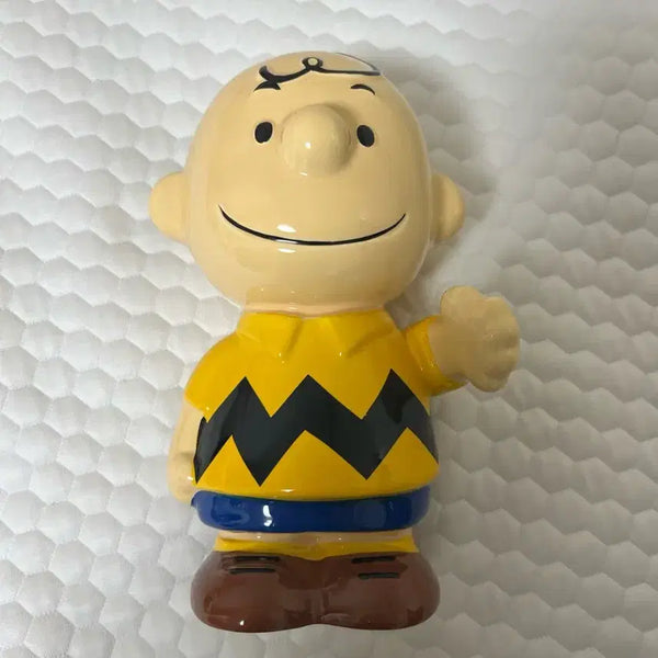 [BUNJANG] Snoopy Charlie Brown Ceramic Piggy Bank / 최종가격) 스누피 찰리 저금통