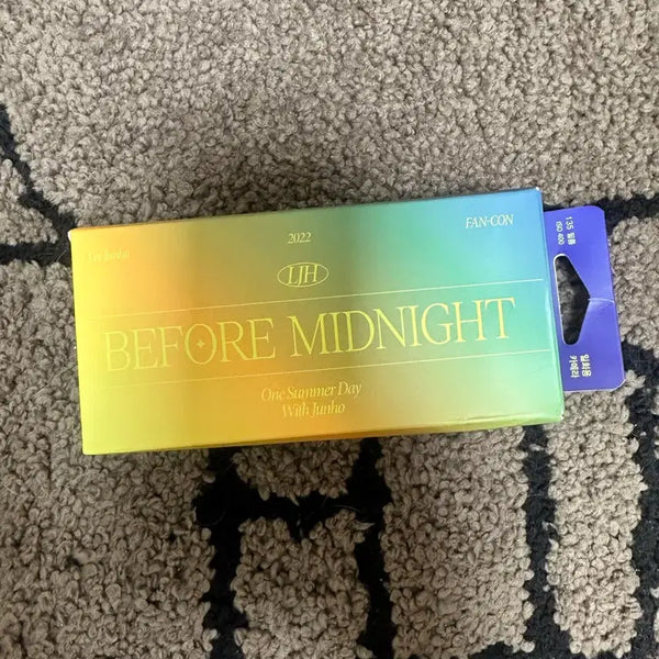 [BUNJANG] 2022 Lee Junho Fan-Con 'Before Midnight' Design Pack Disposable Camera / 2022 이준호 팬콘 <Before Midnight> 디자인 팩 스냅 (일회용 카메라)