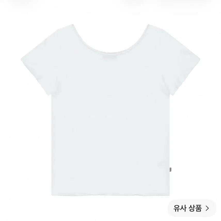 [BUNJANG] KOSEIO 038 Loose Off-Shoulder T-Shirt White / 코이세이오 038 루즈 오프 숄더 티셔츠 화이트