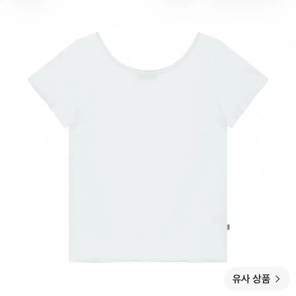 [BUNJANG] KOSEIO 038 Loose Off-Shoulder T-Shirt White / 코이세이오 038 루즈 오프 숄더 티셔츠 화이트