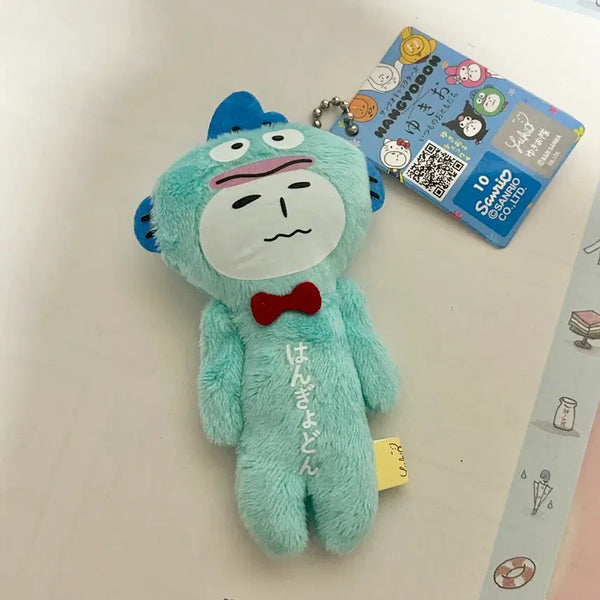[BUNJANG] Yukio Sanrio Hankyudong Keychain & Plush / 새상품 유키오 산리오 한교동 키링, 유키오 한교동 키링, 유키오 인형