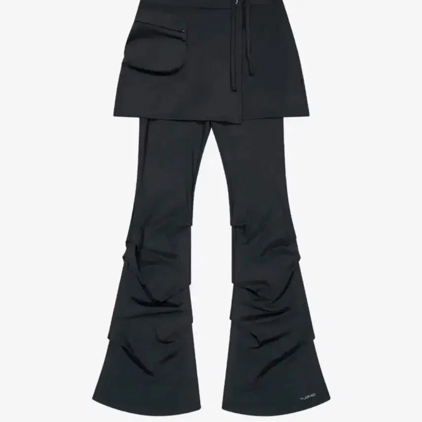 [BUNJANG] Duomio Skirt Pants Black / 뚜오미오 스커트 팬츠 블랙