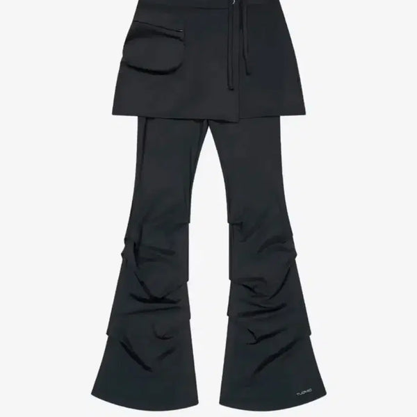 [BUNJANG] Duomio Skirt Pants Black / 뚜오미오 스커트 팬츠 블랙