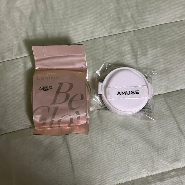 [BUNJANG] Espoir Be Glow Cushion & Amuse Ceramic Skin Cushion Refill Bundle Set / [일괄] 에스쁘아 비글로우 쿠션, 어뮤즈 세라믹 스킨 쿠션 리필