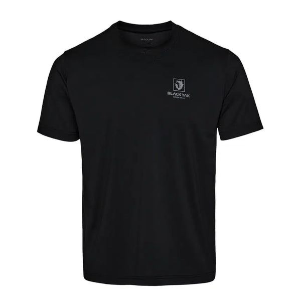 [BUNJANG] Black Yak Workwear Short Sleeve T-shirt (Black + Gray) / 블랙야크 워크웨어 반팔 티셔츠 블랙+회색