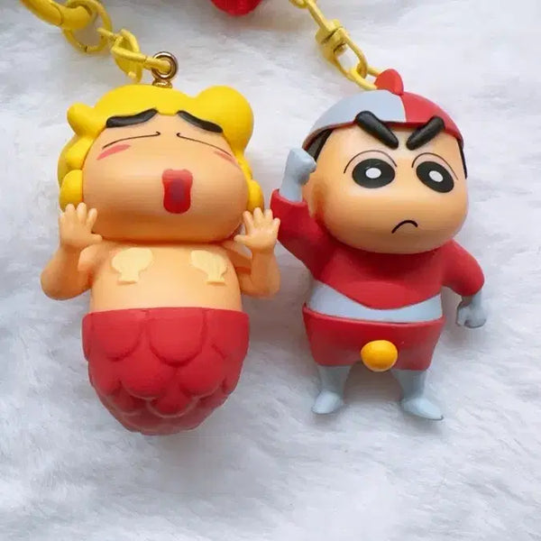[BUNJANG] Crayon Shin-chan Gacha Figure Keyring / 짱구는 못말려 가챠 피규어 키링