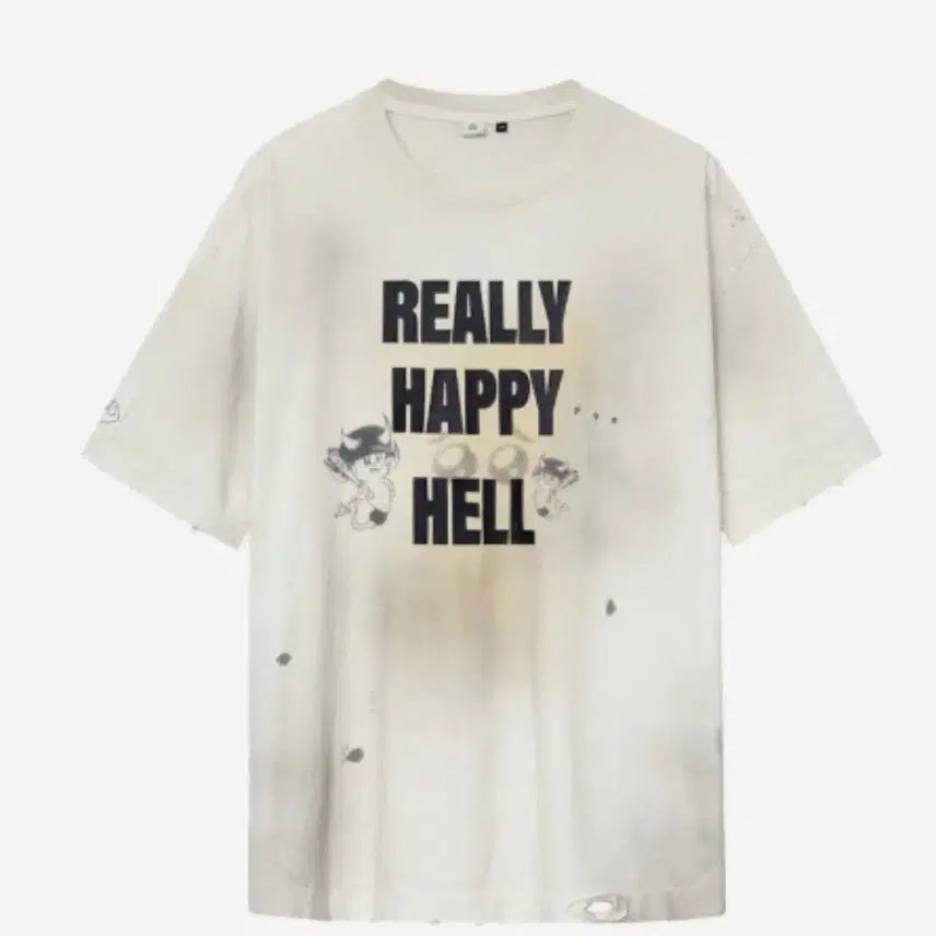 [BUNJANG] Politud Happy Hell Hard Wash Dirty White / [2] 폴리테루 해피헬 하드 워시 더티 화이트