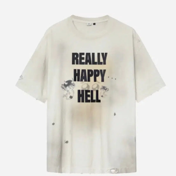 [BUNJANG] Politud Happy Hell Hard Wash Dirty White / [2] 폴리테루 해피헬 하드 워시 더티 화이트