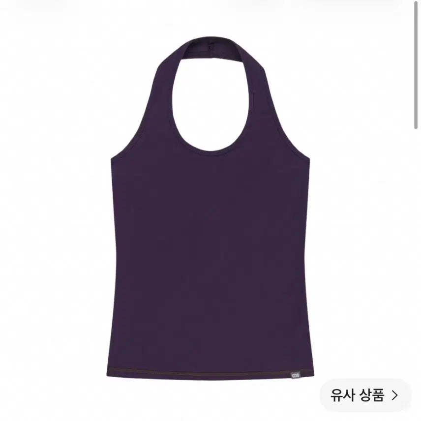 [BUNJANG] KOSEIO 038 Halter Neck Sleeveless Purple / 코이세이오 038 홀터 넥 슬리브리스 퍼플