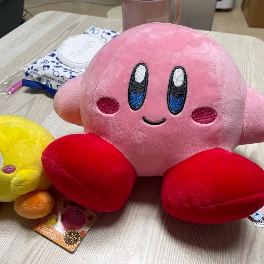 [BUNJANG] Kirby Plush Pink / Yellow 2 Types / [별의커비] 커비 인형 핑크 / 옐로우 2종
