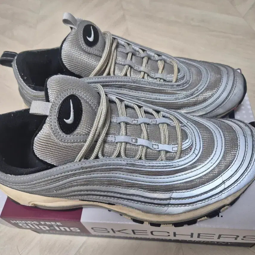 [BUNJANG] Nike Air Max 97 Premium Reflective Silver Sneakers / 나이키 에어맥스 97 리플렉티브 실버 팝니다