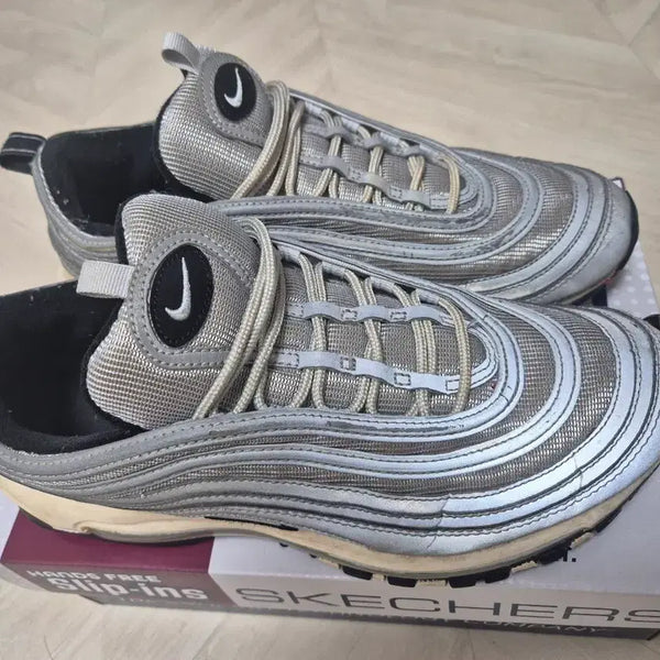 [BUNJANG] Nike Air Max 97 Premium Reflective Silver Sneakers / 나이키 에어맥스 97 리플렉티브 실버 팝니다