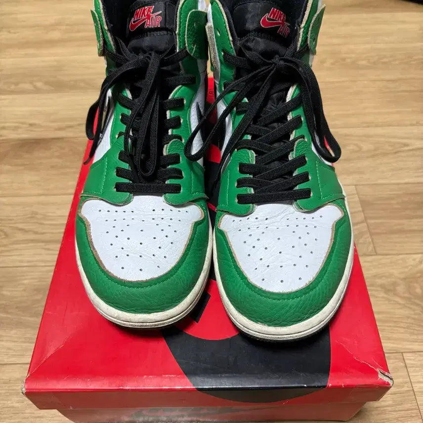[BUNJANG] Air Jordan 1 Retro High OG Lucky Green (W) Size 285 / (W285) 조던1 레트로 하이 OG 럭키 그린