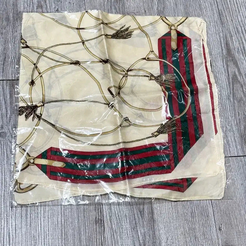 [BUNJANG] 100% Silk Scarf / [새상품] 실크 100% 스카프
