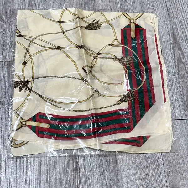 [BUNJANG] 100% Silk Scarf / [새상품] 실크 100% 스카프