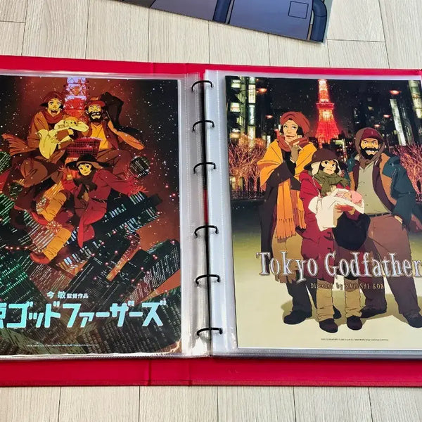 [BUNJANG] Merry Christmas, Mr. Lawrence (Tokyo Godfathers) Artgraphy Poster Set (A3) / [아트그라피-초희귀한정판]영화 크리스마스에 기적을 만날 확률 도쿄 갓 파더스 아트그라피 2종 1세트 포스터(A3) 메가박스 아트그라피 포스터