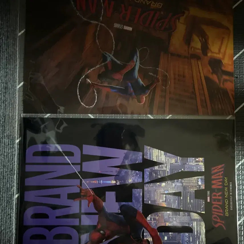 [BUNJANG] Spider-Man ScreenX PET Poster Set (2 Types) / 스파이더맨 스크린엑스 ,PET포스터 2종