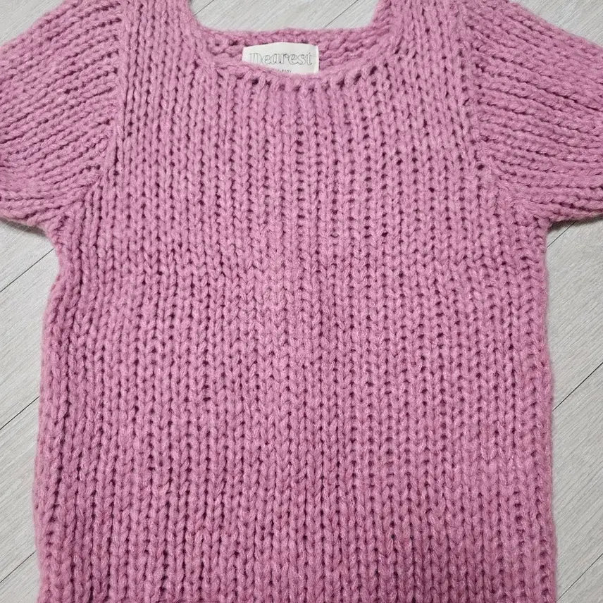 [BUNJANG] Maybe Baby Short Sleeve Knit Top / 메이비베이비 반팔 니트