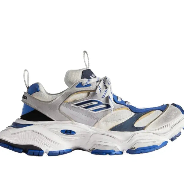[BUNJANG] Balenciaga Cargo Sneakers Grey White Blue / 발렌시아가 카고 스니커즈 그레이 화이트 블루