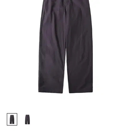 [BUNJANG] DGRE French Work Pants Purple Navy / 디그레 프렌치 워크 팬츠