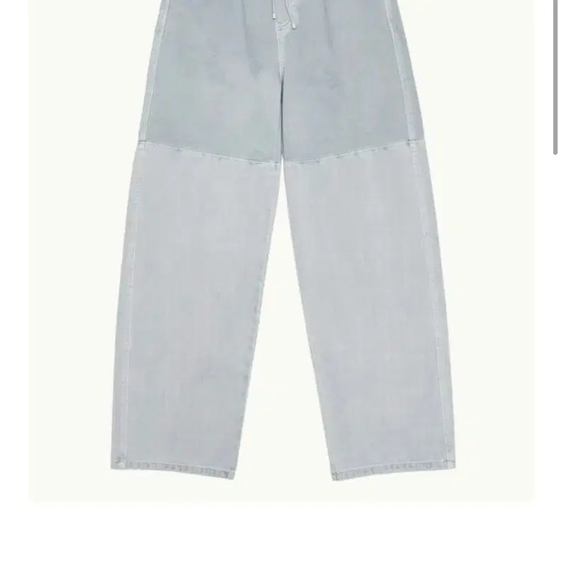 [BUNJANG] M String Denim Pants - Blue Grey / M 스트링 데님 팬츠 블루그레이/m