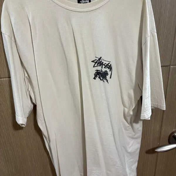 [BUNJANG] Stussy Lion Dot Short Sleeve T-Shirt / 스투시 라이온 닷 반팔 L