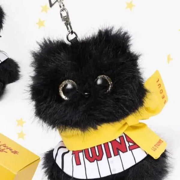 [BUNJANG] LG Twins Nero Doll Keyring (Home Uniform) / [새상품] 엘지트윈스 네로 인형 키링 홈니폼 Lgtwins