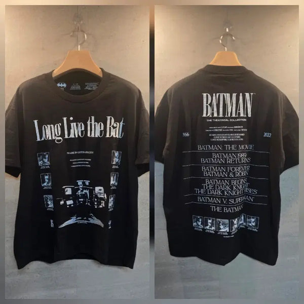 [BUNJANG] Batman Movie Collection Short Sleeve T-Shirt / 초래어! 배트맨. 영화 컬렉션. 반팔티.