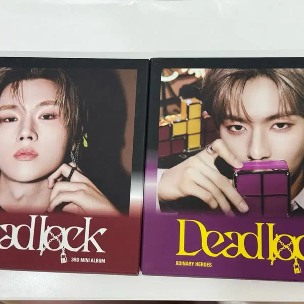 [BUNJANG] Xdinary Heroes Deadlock Bundle Set (Jeongsu, O.de) / 엑스디너리히어로즈 데드락 정수, 오드 앨범 (일괄)