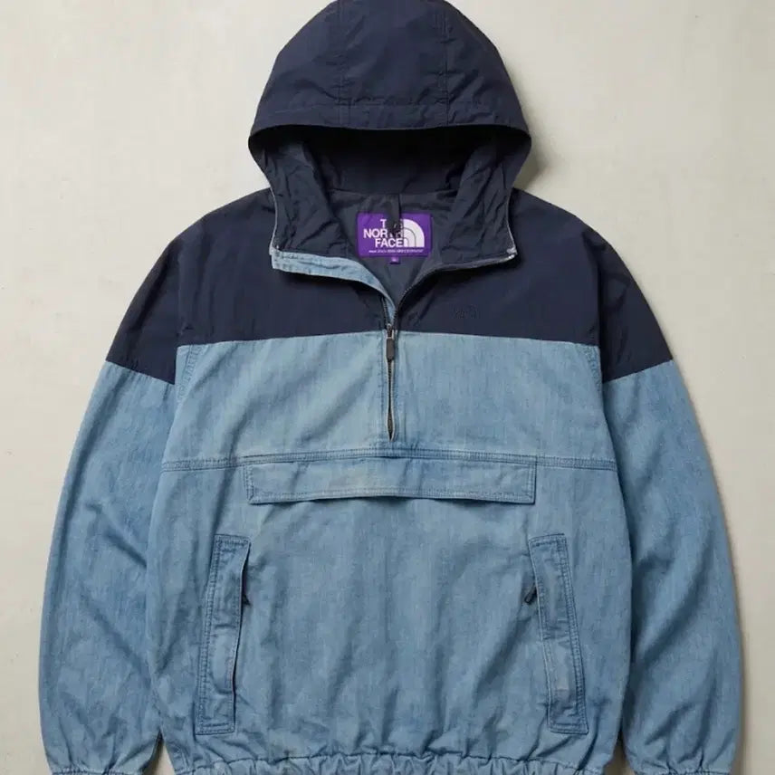 [BUNJANG] The North Face Purple Label Denim Anorak Jacket / 마지막으로 가격내림! ))) 노스페이스 퍼플라벨 데님 바람막이 아노락
