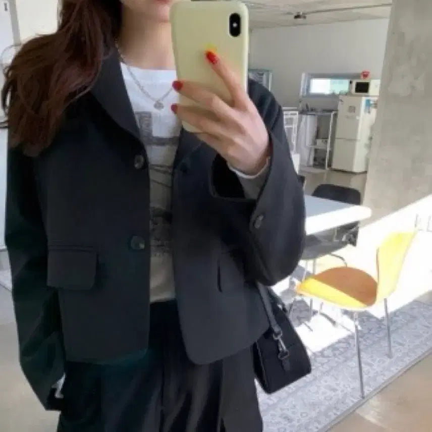 [BUNJANG] 66Girls Black Suit Free Size / 육육걸즈 검은색 정장 free