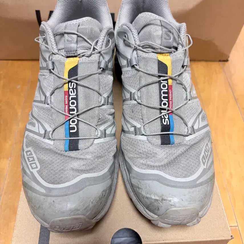 [BUNJANG] Salomon XT-6 Ghost Grey Shoes (Size 285) / 살로몬 XT6 고스트 그레이 285사이즈