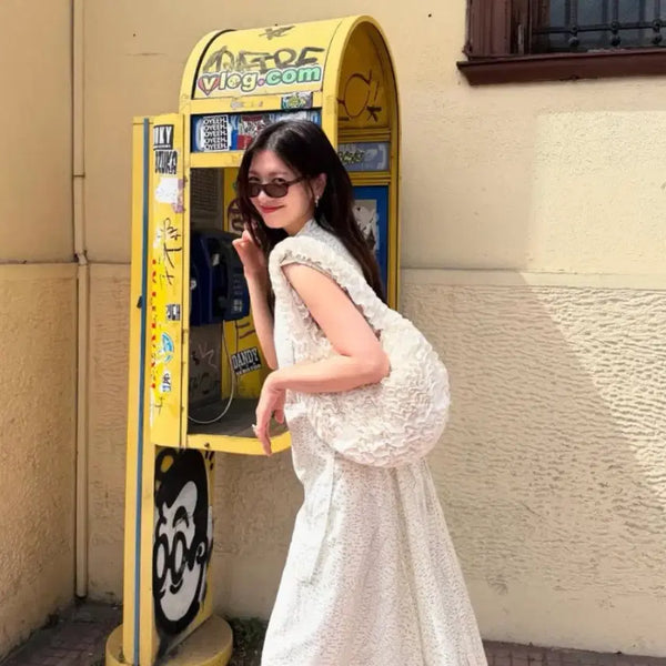 [BUNJANG] COS Dahlia Bag Ivory / 코스 달리아백 아이보리