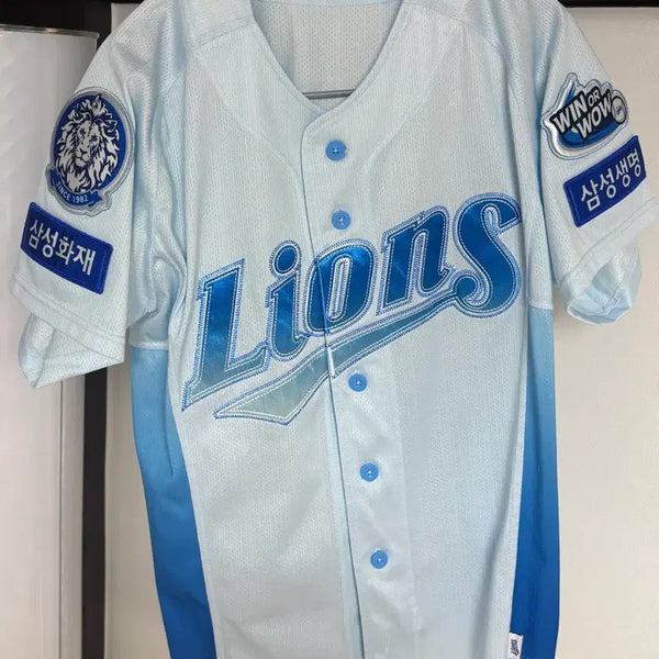 [BUNJANG] Samsung Lions Summer Uniform (Size 90) / 삼성라이온즈 썸머 유니폼 90