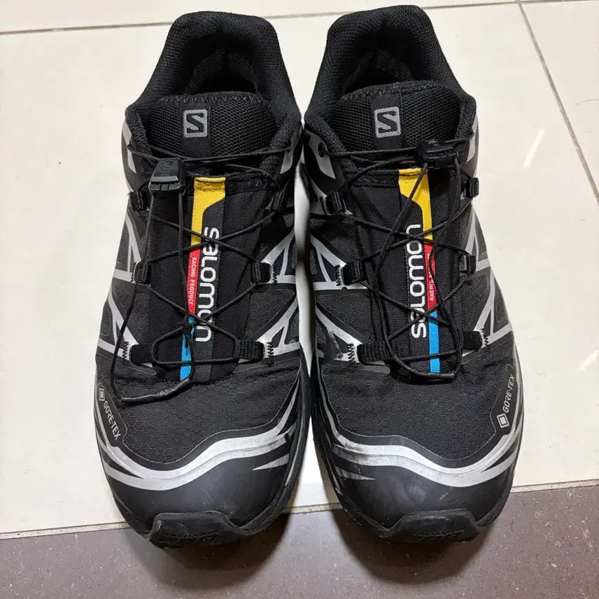 [BUNJANG] Salomon XT-6 Gore-Tex Trail Running Shoes Black Silver / 살로몬 고어텍스 xt-6 블랙 실버 290(280)