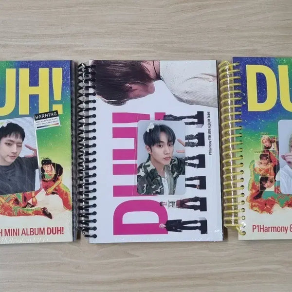 [BUNJANG] P1Harmony 8th Mini Album 'DUH!' Bundle Set with POB / P1Harmony 8집 미니앨범 DUH! 특전포함 일괄 3.0