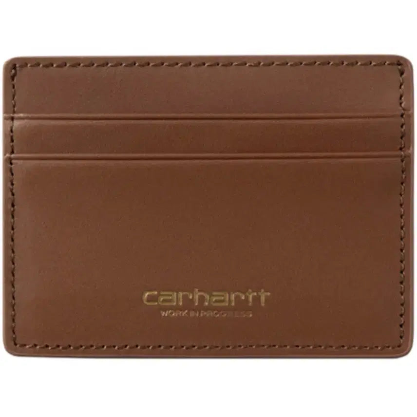 [BUNJANG] Carhartt WIP Vegas Card Holder Cognac Gold / 칼하트 wip 베가스 카드홀더 카드지갑 꼬냑 골드 새상품