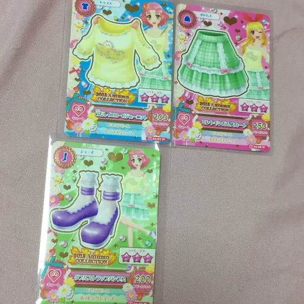 [BUNJANG] Aikatsu! Ichigo Aoi Ringo Card Set / 아이카츠 아이엠스타 카드 세트 이치고 라임이