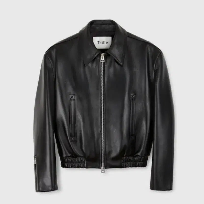 [BUNJANG] Taille 25 SS Napa Leather Bomber Jacket / 타일레 나파 가죽 자켓 봄버