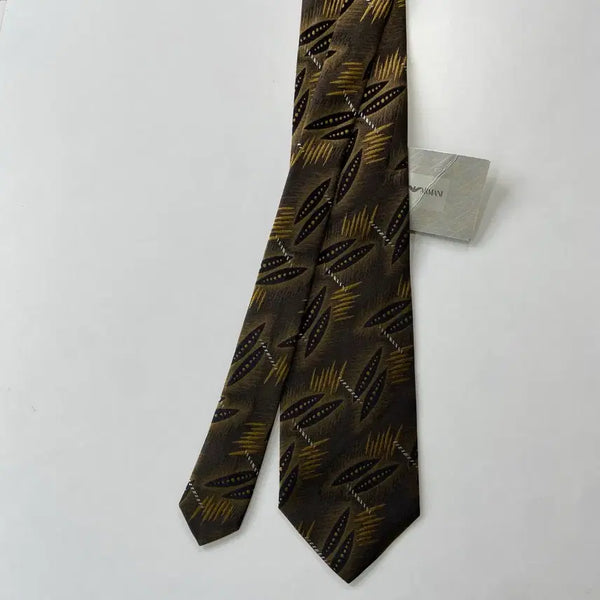 [BUNJANG] Emporio Armani 100% Silk Necktie / 택달린 미사용품 엠포리오 알마니 명품 정품 넥타이(ARMANI)