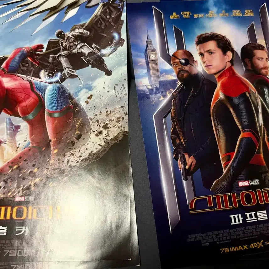 [BUNJANG] Marvel Movie Pamphlet Collection / 마블 팜플렛 마블 영화 팜플렛 스파이더맨 어벤져스